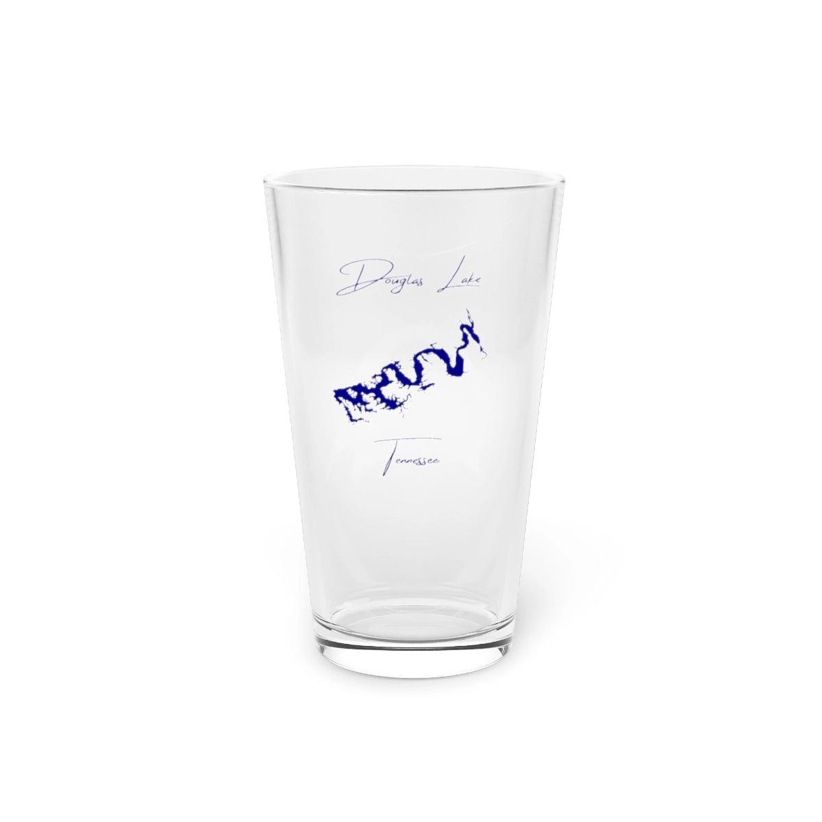 Tennessee  Douglas  Lake  16oz  Pint  Glass  front  position  view  from  front  16oz.webp