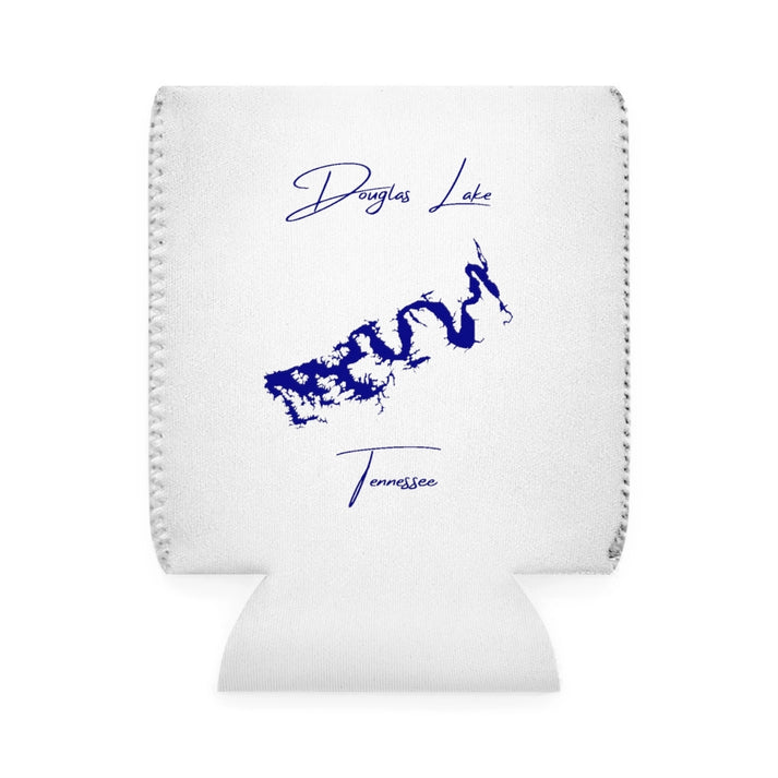 Tennessee  Douglas  Lake  Can  Koozie  front  position  view  from  front-1  white.webp