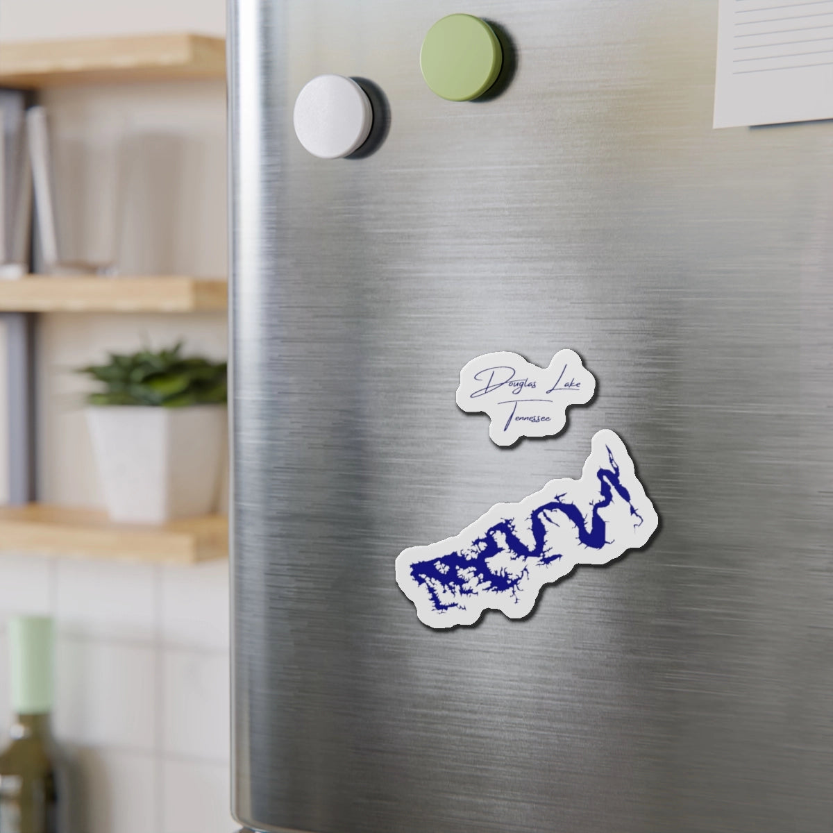 Tennessee  Douglas  Lake  Die  Cut  Magnet  front  position  view  from  context-2  4  x  4.webp