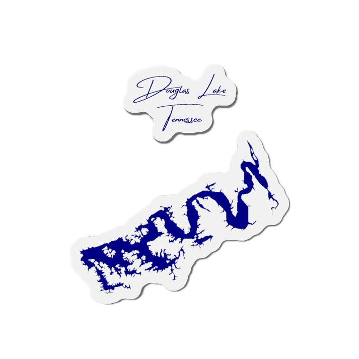 Tennessee  Douglas  Lake  Die  Cut  Magnet  front  position  view  from  front  4  x  4.webp