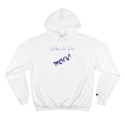 Tennessee  Douglas  Lake  Hoodie  front  position  view  from  front  white.webp