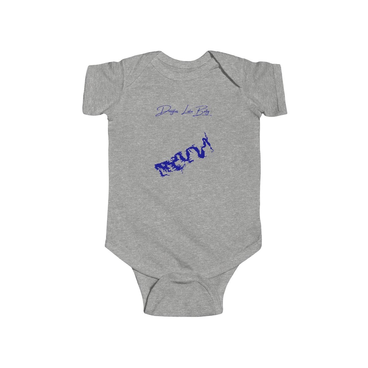 Tennessee  Douglas  Lake  Onesie  front  position  view  from  front  heather.webp