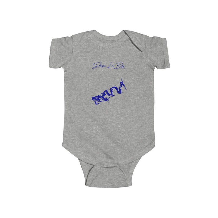 Tennessee  Douglas  Lake  Onesie  front  position  view  from  front  heather.webp