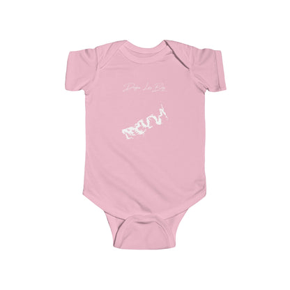 Tennessee  Douglas  Lake  Onesie  front  position  view  from  front  pink.webp