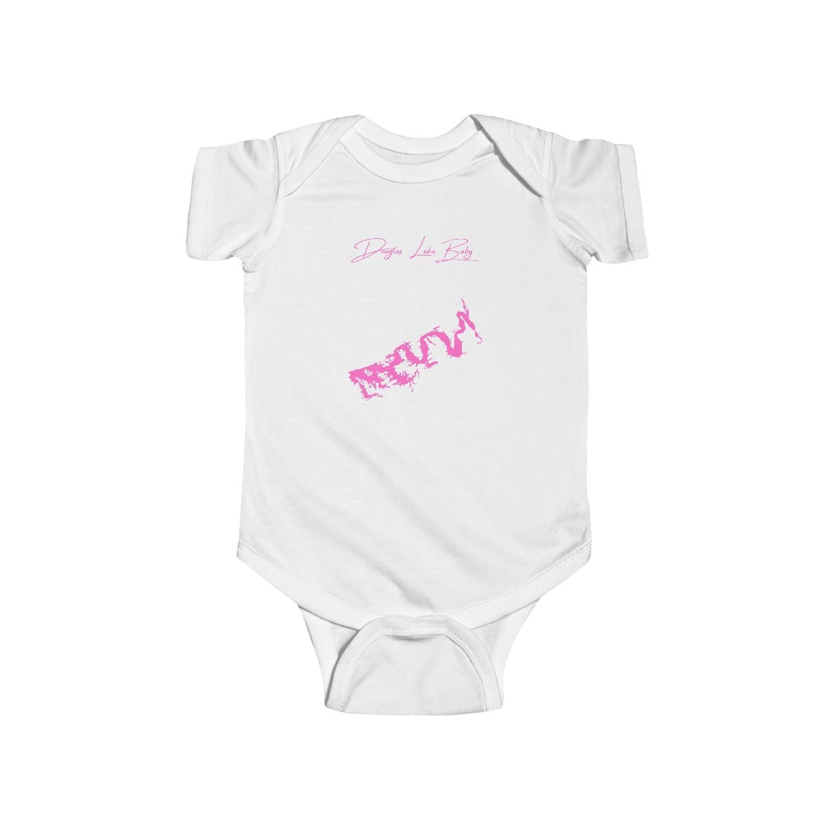 Tennessee  Douglas  Lake  Onesie  front  position  view  from  front  white.webp
