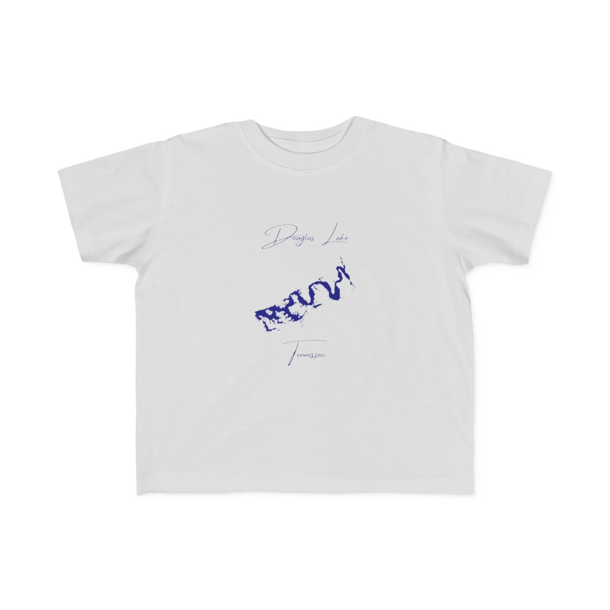 Tennessee  Douglas  Lake  Toddler  T-shirt  front  position  view  from  front  silver.webp