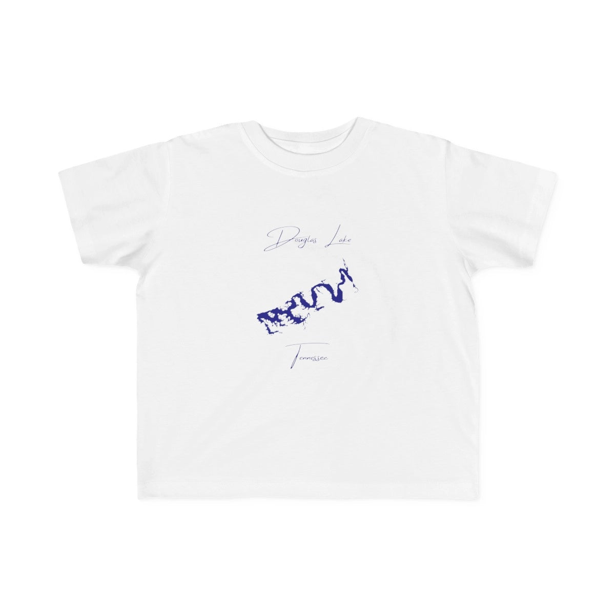 Tennessee  Douglas  Lake  Toddler  T-shirt  front  position  view  from  front  white.webp
