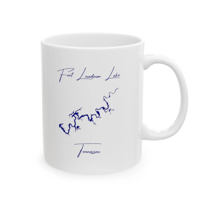 Tennessee  Fort  Loudoun  Lake  Ceramic  Mug  other  position  view  from  right  11oz.webp