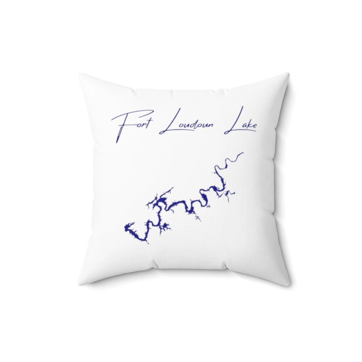 Tennessee  Fort  Loudoun  Lake  Pillow  front  position  view  from  front  16  x  16.webp