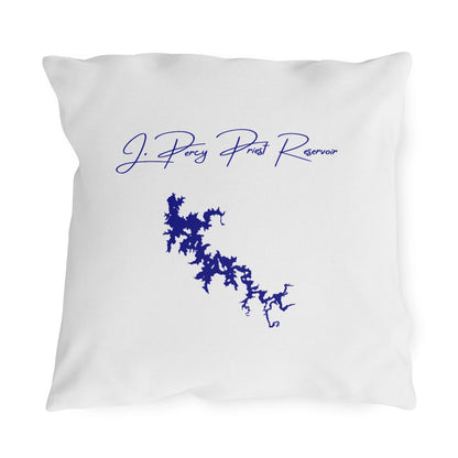 Tennessee  J.  Percy  Priest  Reservoir  Outdoor  Pillow  front  position  view  from  front  18  x  18.webp