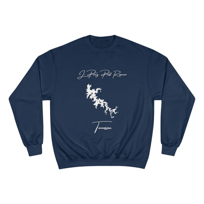 Tennessee  J.  Percy  Priest  Reservoir  Sweatshirt  front  position  view  from  front  navy.webp