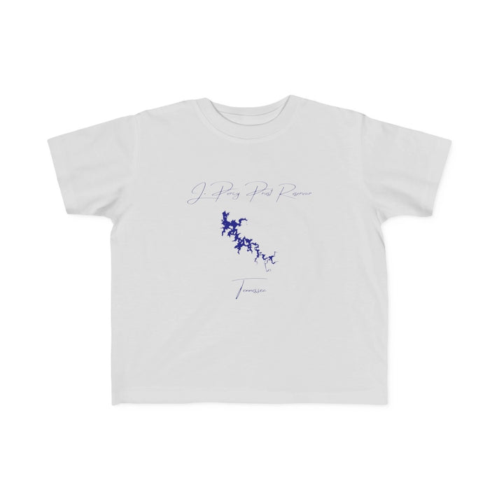 Tennessee  J.  Percy  Priest  Reservoir  Toddler  T-shirt  front  position  view  from  front  silver.webp