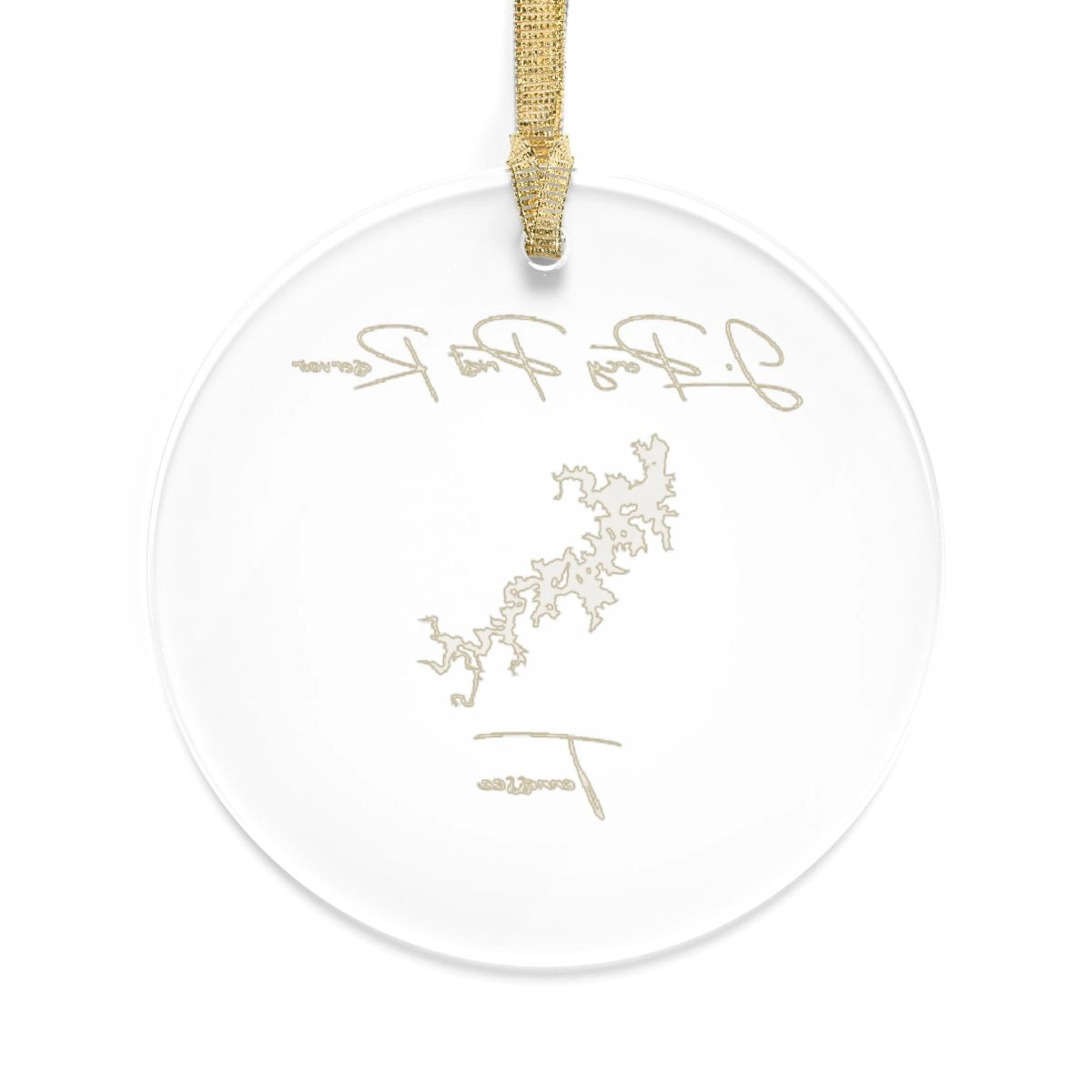 Tennessee  J.  Percy  Priest  Reservoir  Tree  Ornament  other  position  view  from  back  round.webp