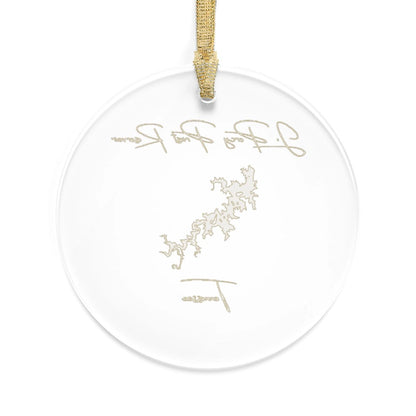 Tennessee  J.  Percy  Priest  Reservoir  Tree  Ornament  other  position  view  from  back  round.webp