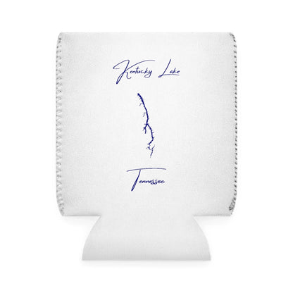Tennessee  Kentucky  Lake  Can  Koozie  front  position  view  from  front-1  white.webp