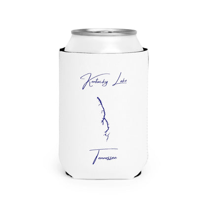 Tennessee  Kentucky  Lake  Can  Koozie  front  position  view  from  front-2  white.webp