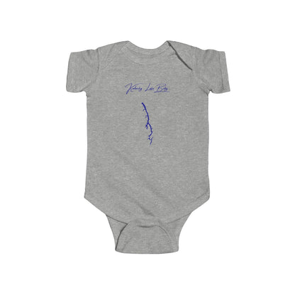 Tennessee  Kentucky  Lake  Onesie  front  position  view  from  front  heather.webp