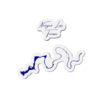 Tennessee  Nickajack  Lake  Die  Cut  Magnet  front  position  view  from  front  4  x  4.webp