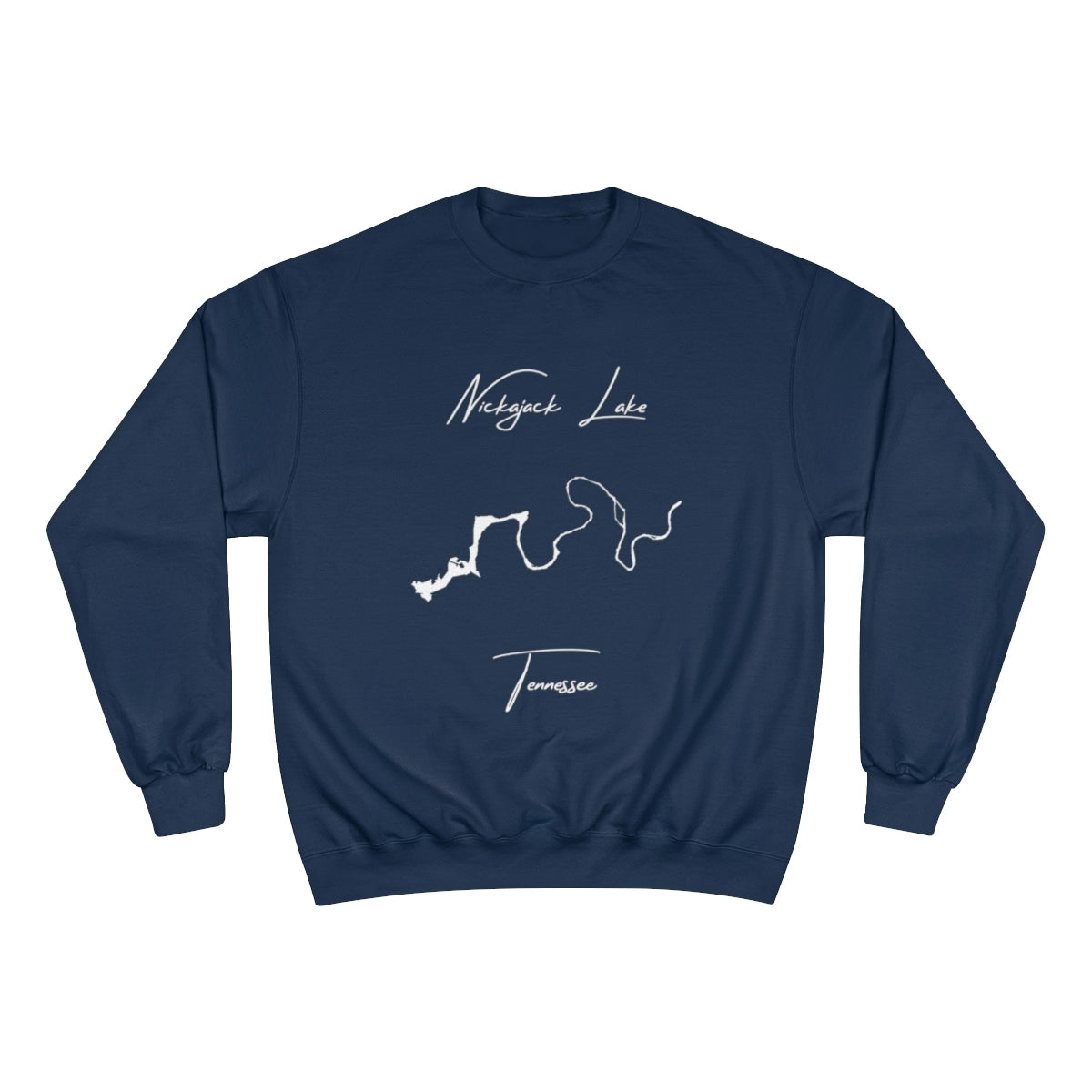 Tennessee  Nickajack  Lake  Sweatshirt  front  position  view  from  front  navy.webp