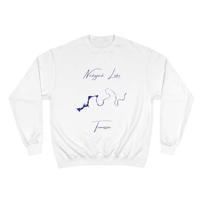 Tennessee  Nickajack  Lake  Sweatshirt  front  position  view  from  front  white.webp