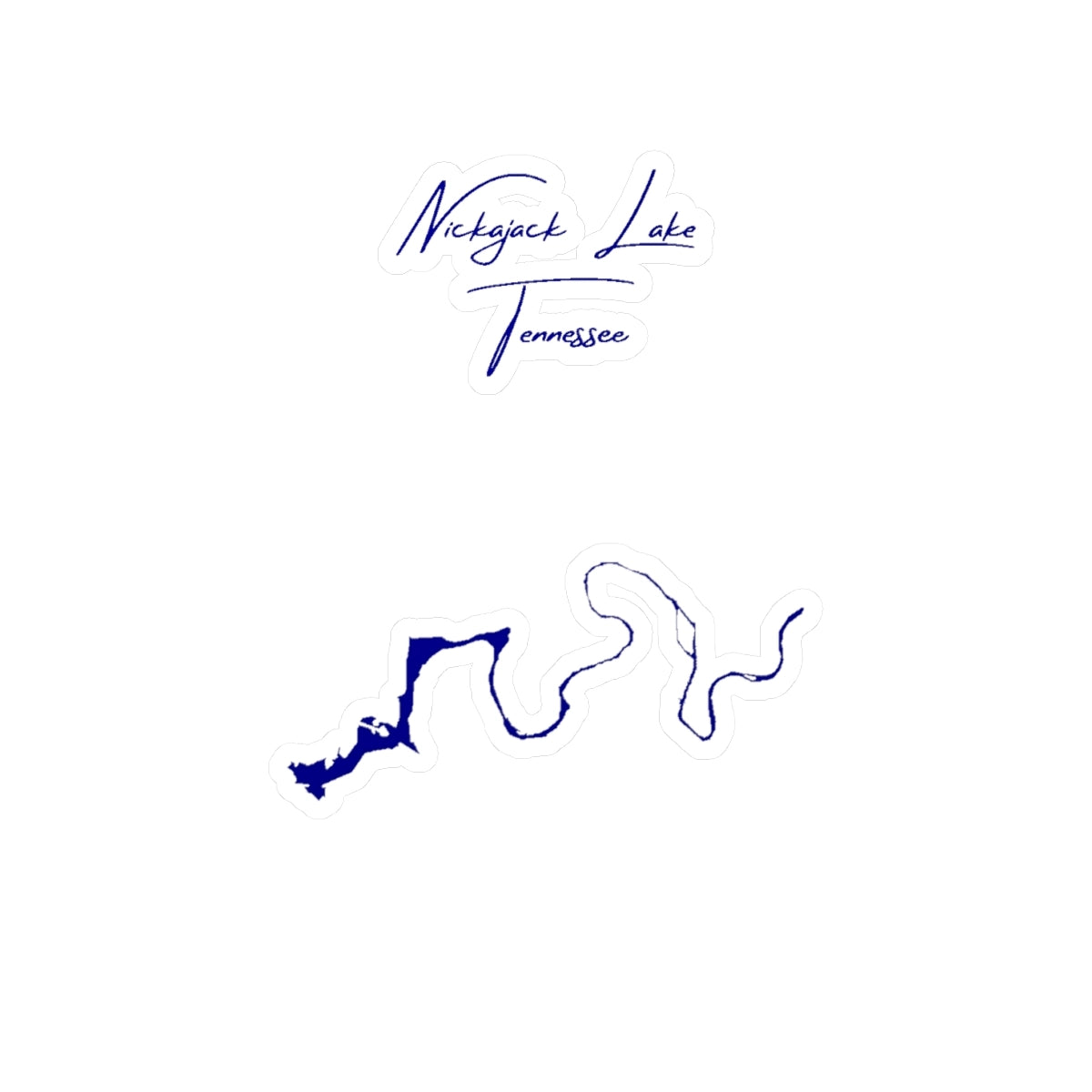 Tennessee  Nickajack  Lake  Vinyl  Decal  other  position  view  from  front  4  x  6.webp