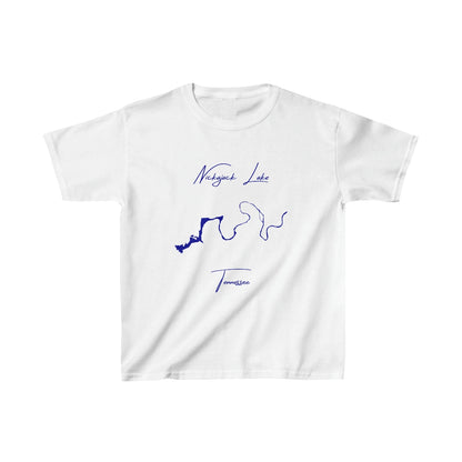 Tennessee  Nickajack  Lake  Youth  T-shirt  front  position  view  from  front  white.webp