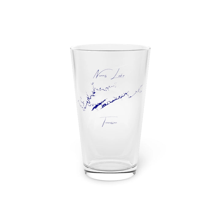 Tennessee  Norris  Lake  16oz  Pint  Glass  front  position  view  from  front  16oz.webp