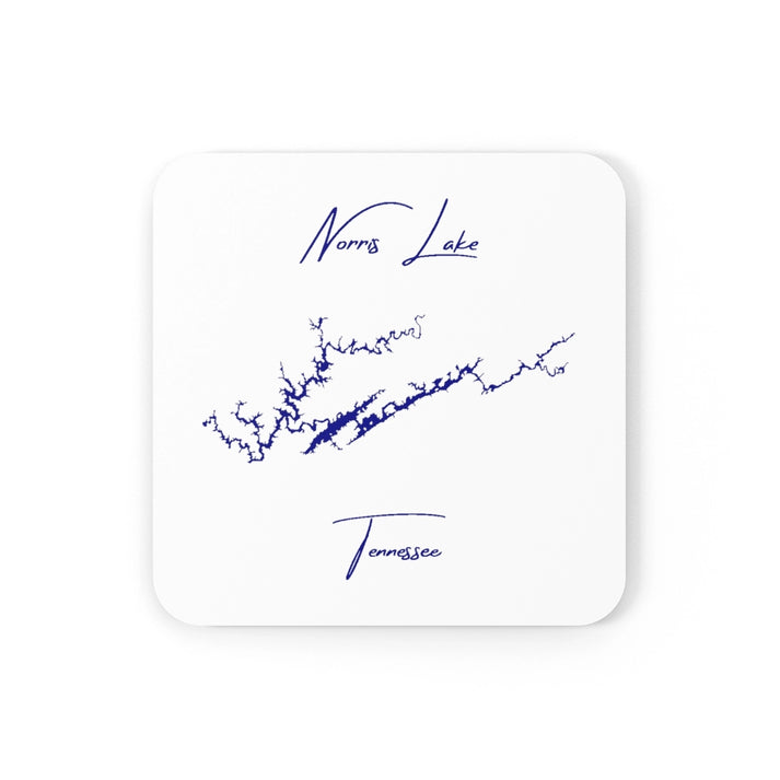 Tennessee  Norris  Lake  Coaster  Set  front  position  view  from  front  3.75  x  3.75.webp