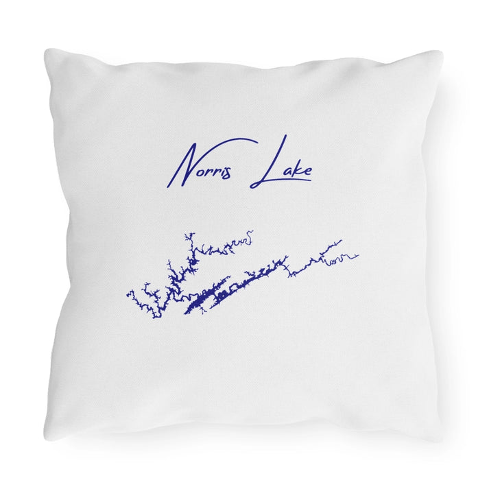 Tennessee  Norris  Lake  Outdoor  Pillow  back  position  view  from  back  16  x  16.webp