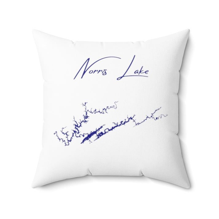 Tennessee  Norris  Lake  Pillow  front  position  view  from  front  20  x  20.webp