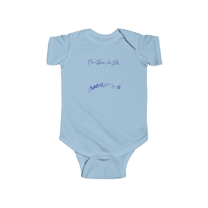 Tennessee  Old  Hickory  Lake  Onesie  front  position  view  from  front  light  blue.webp