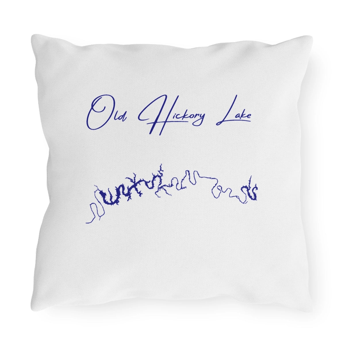 Tennessee  Old  Hickory  Lake  Outdoor  Pillow  back  position  view  from  back  16  x  16.webp