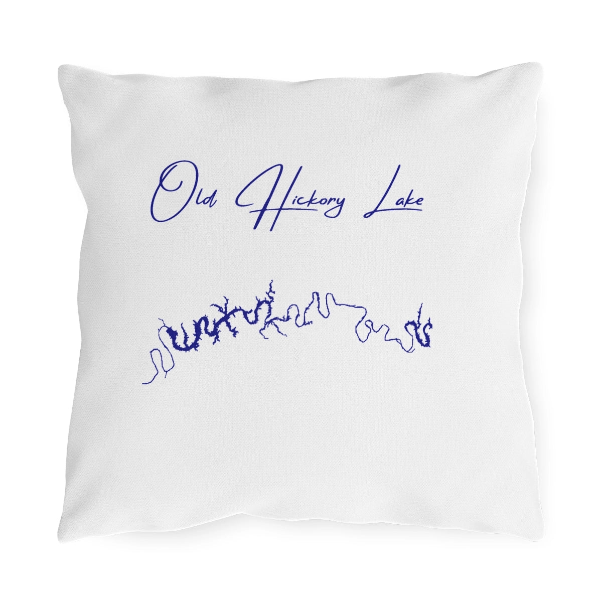 Tennessee  Old  Hickory  Lake  Outdoor  Pillow  front  position  view  from  front  16  x  16.webp
