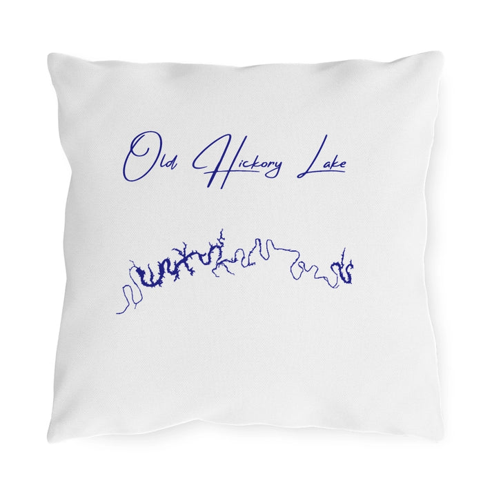 Tennessee  Old  Hickory  Lake  Outdoor  Pillow  front  position  view  from  front  16  x  16.webp