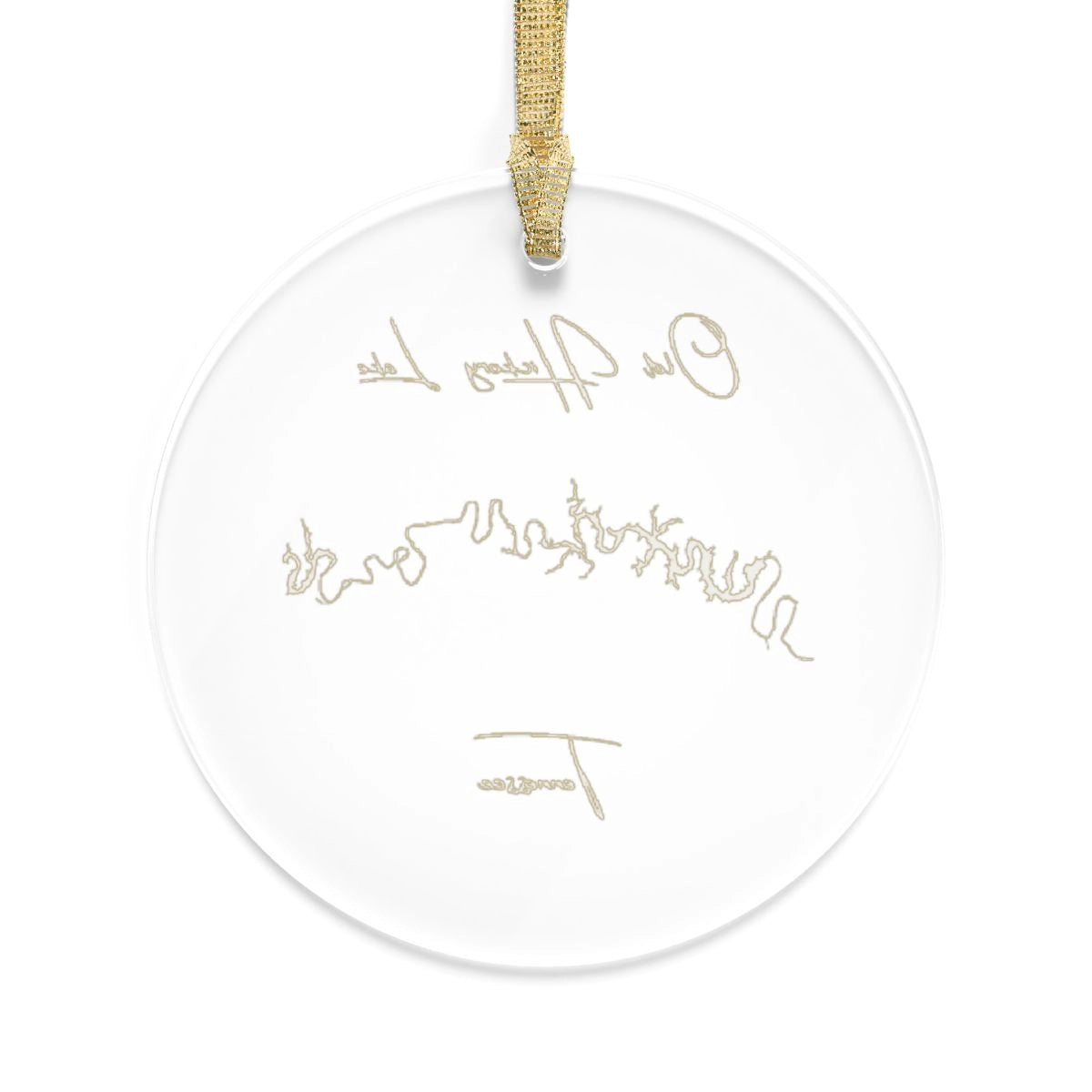 Tennessee  Old  Hickory  Lake  Tree  Ornament  other  position  view  from  back  round.webp