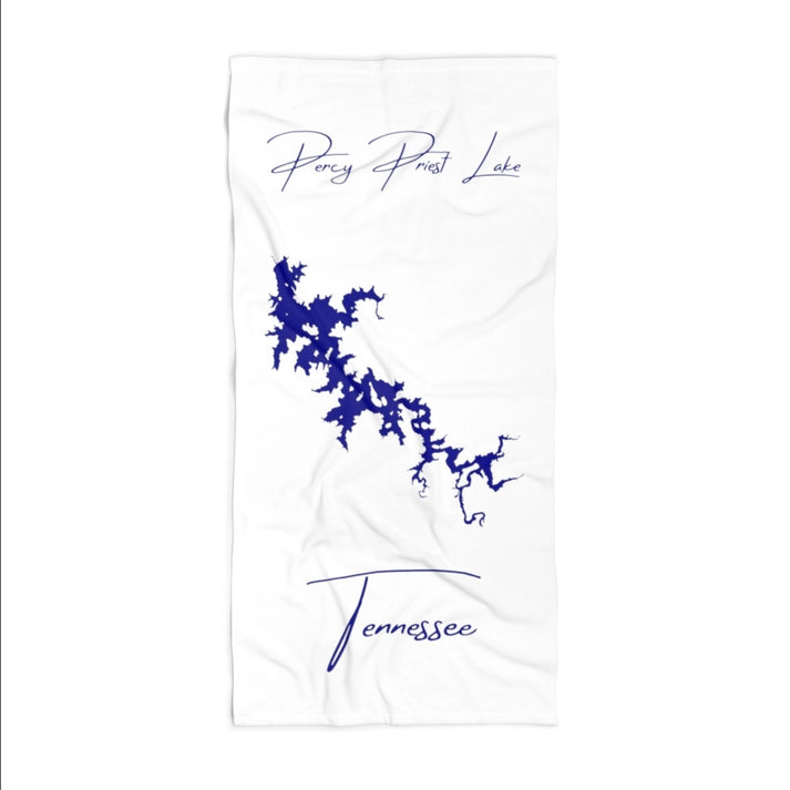 Tennessee  Percy  Priest  Lake  Beach  Towel  front  position  view  from  front  36  x  72.webp