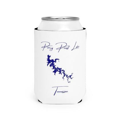 Tennessee  Percy  Priest  Lake  Can  Koozie  front  position  view  from  front-2  white.webp