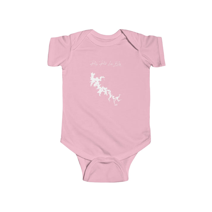 Tennessee  Percy  Priest  Lake  Onesie  front  position  view  from  front  pink.webp