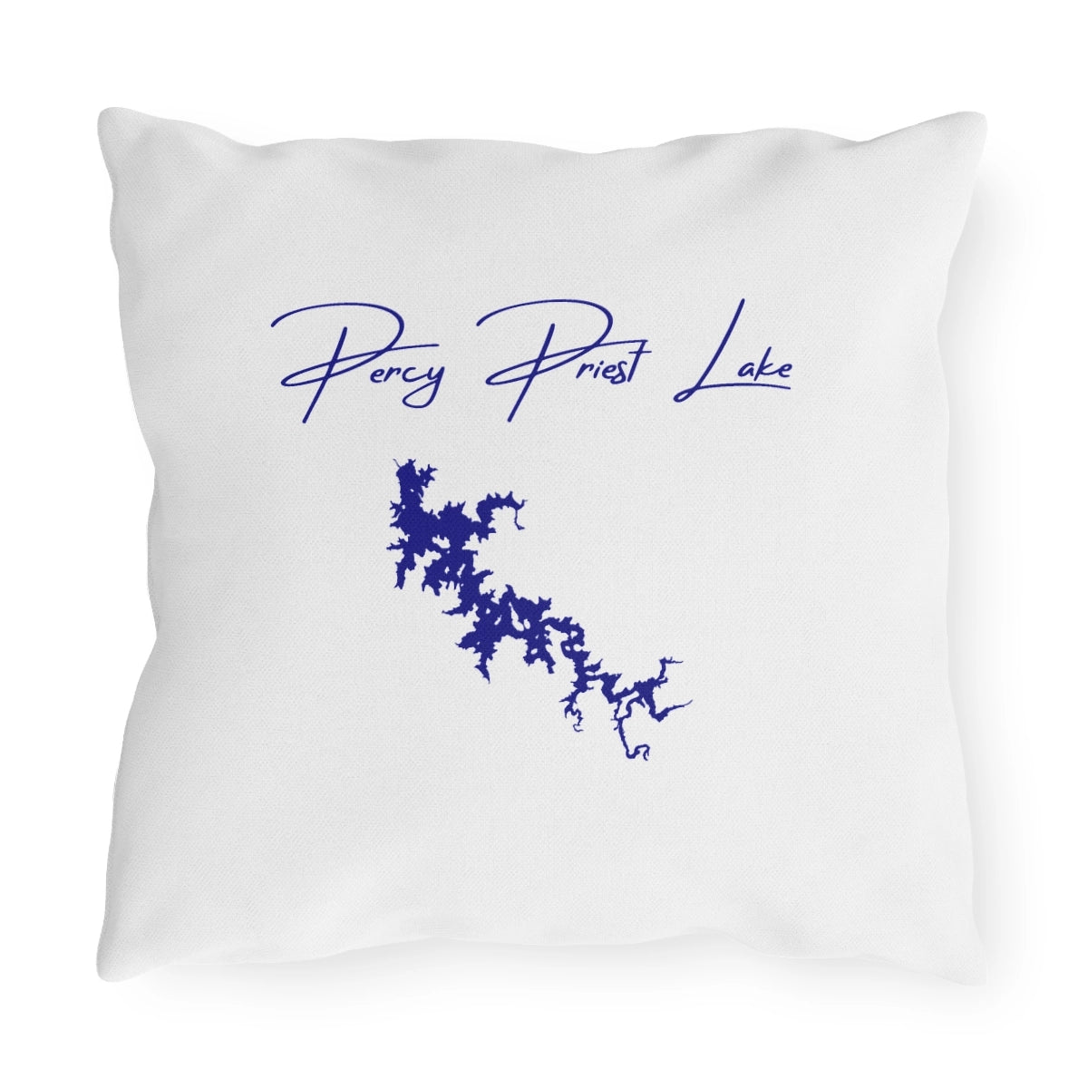 Tennessee  Percy  Priest  Lake  Outdoor  Pillow  back  position  view  from  back  16  x  16.webp