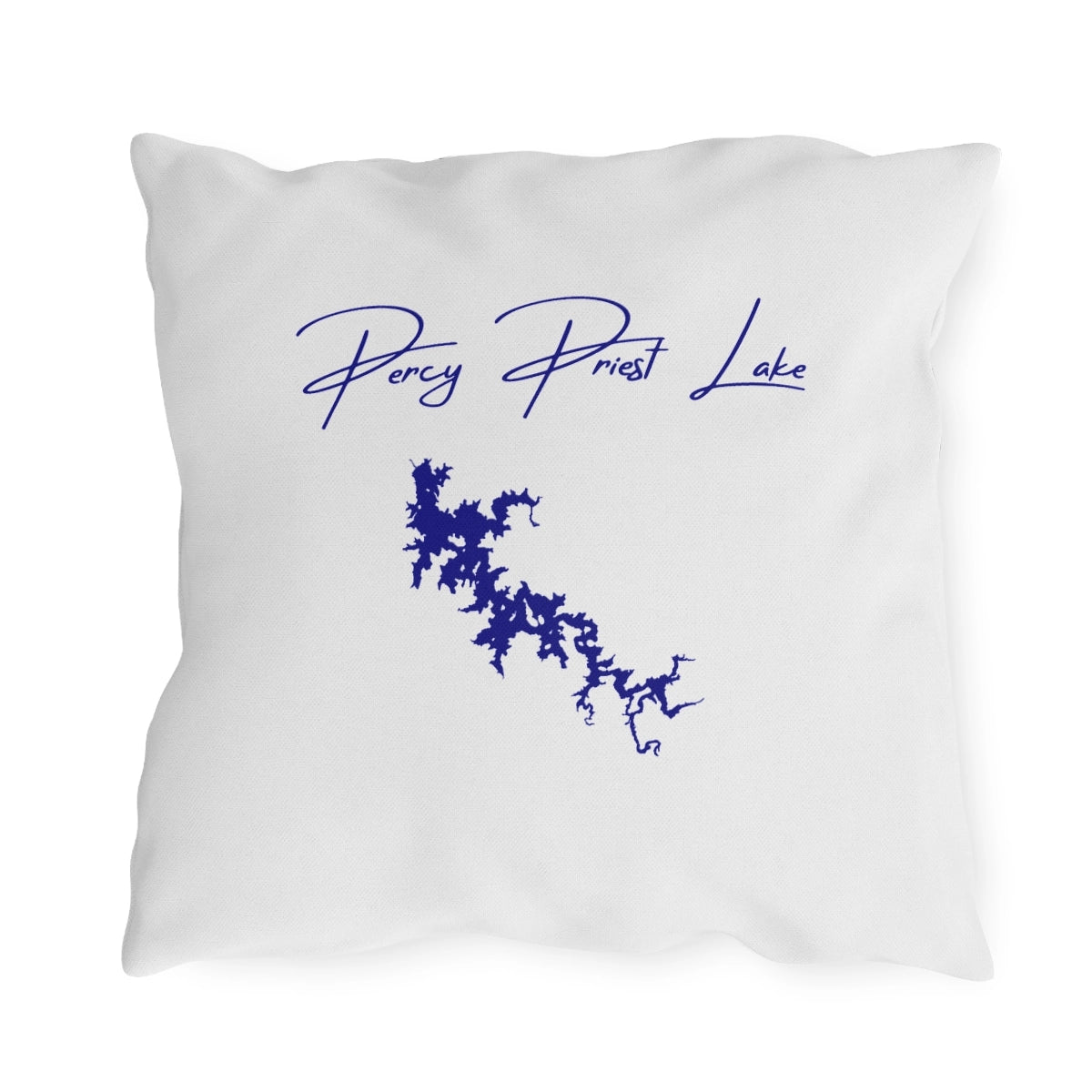Tennessee  Percy  Priest  Lake  Outdoor  Pillow  back  position  view  from  back  18  x  18.webp