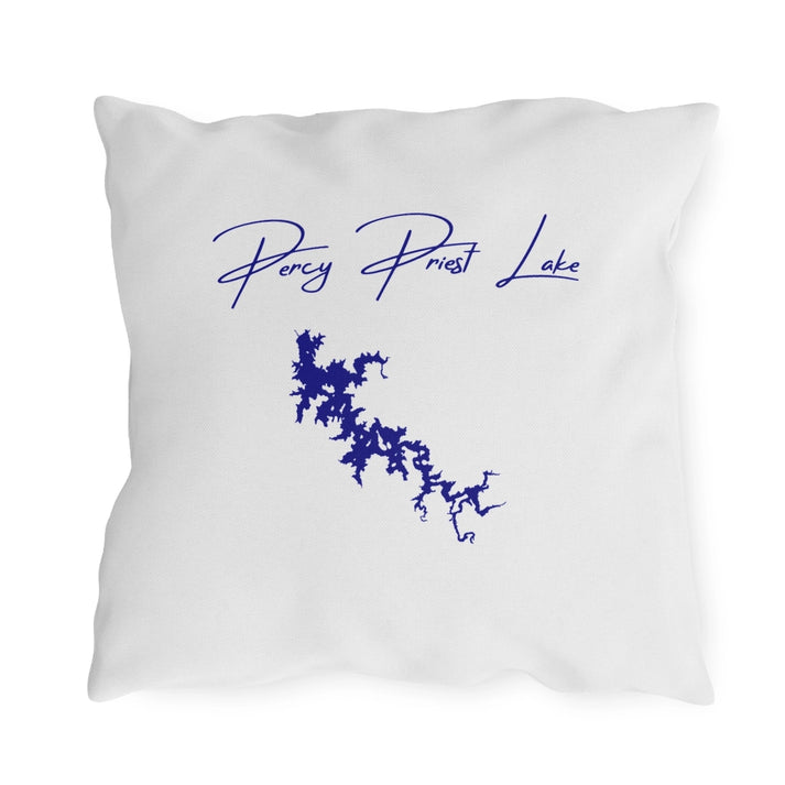 Tennessee  Percy  Priest  Lake  Outdoor  Pillow  back  position  view  from  back  18  x  18.webp