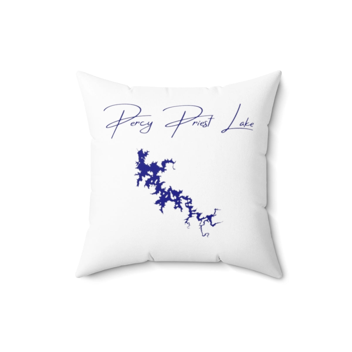 Tennessee  Percy  Priest  Lake  Pillow  front  position  view  from  back  16  x  16.webp