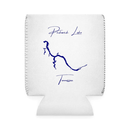 Tennessee  Pickwick  Lake  Can  Koozie  front  position  view  from  front-1  white.webp