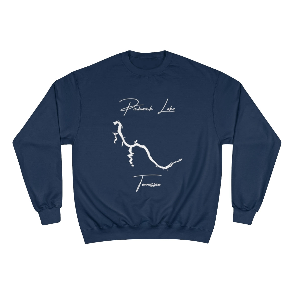 Tennessee  Pickwick  Lake  Sweatshirt  front  position  view  from  front  navy.webp
