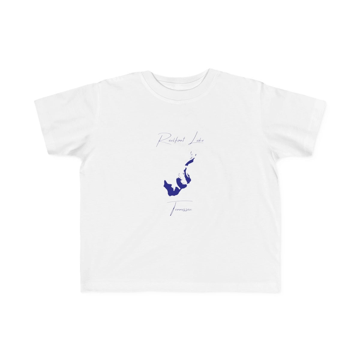 Tennessee  Reelfoot  Lake  Toddler  T-shirt  front  position  view  from  front  white.webp