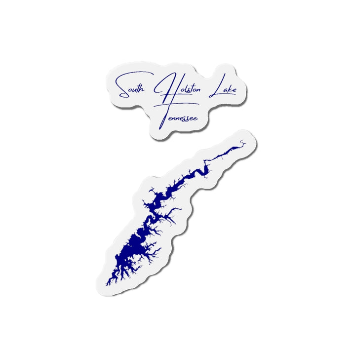 Tennessee  South  Holston  Lake  Die  Cut  Magnet  front  position  view  from  front  4  x  4.webp