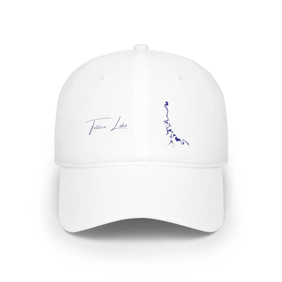 Tennessee  Tellico  Lake  Baseball  Cap  front  position  view  from  front  one  size.webp