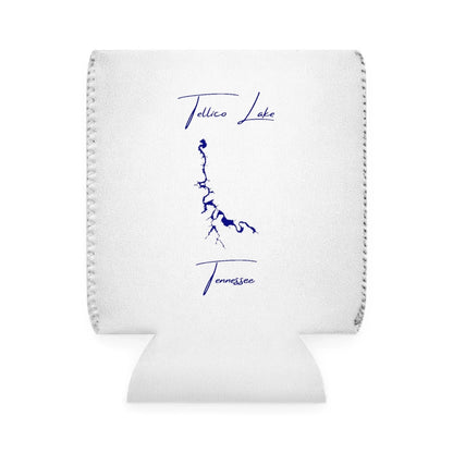 Tennessee  Tellico  Lake  Can  Koozie  front  position  view  from  front-1  white.webp