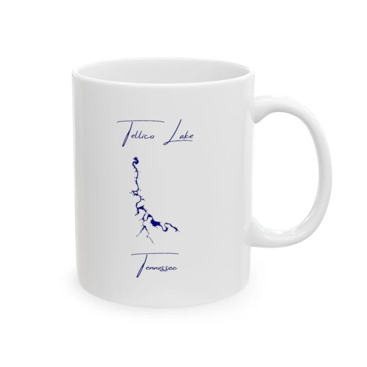 Tennessee  Tellico  Lake  Ceramic  Mug  other  position  view  from  right  11oz.webp
