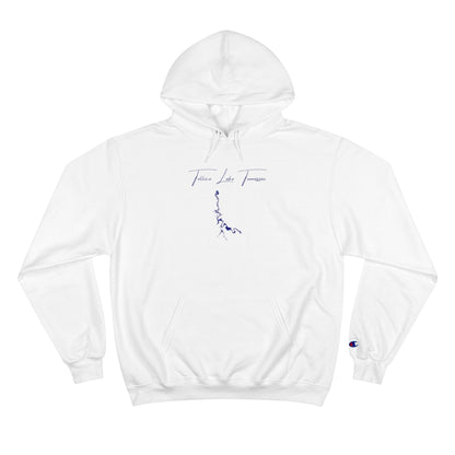 Tennessee  Tellico  Lake  Hoodie  front  position  view  from  front  white.webp